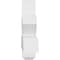 Ekena Millwork Redmond Architectural Grade PVC Gable Bracket, 60"W x 15"H x 4"D x 4"F, 6/12 Pitch GBP060X15X0404RED00 - alternate 5
